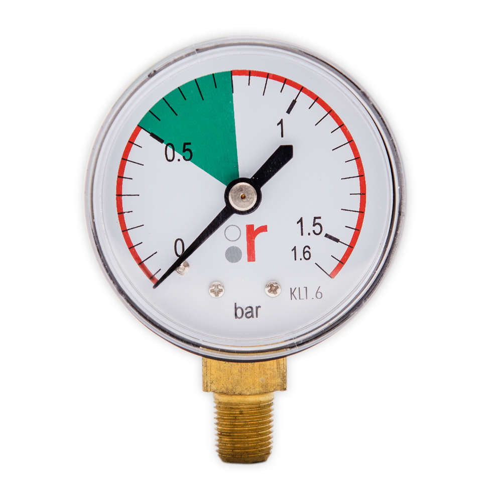 Pressure gauge 1/8" pour floating lid pump