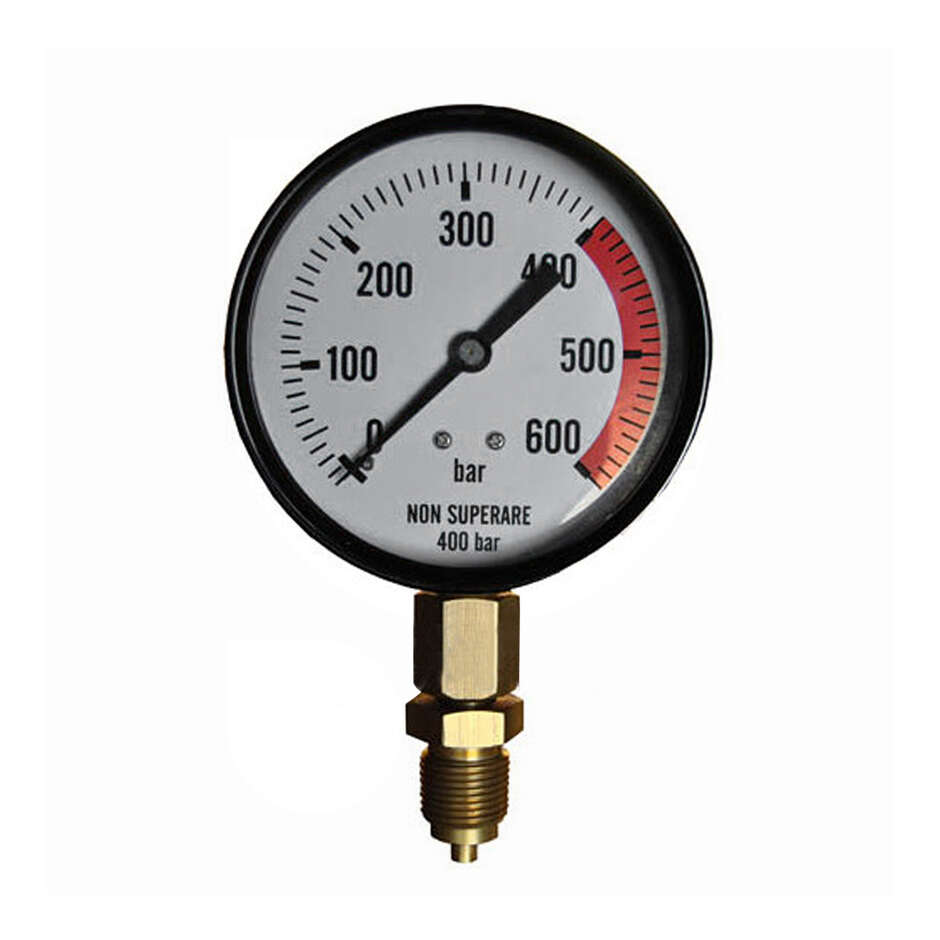 Pressure gauge for hydraulic jack
