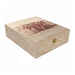 Printed Pine Wood 3 Places Wine Bottles Box (1 piece)