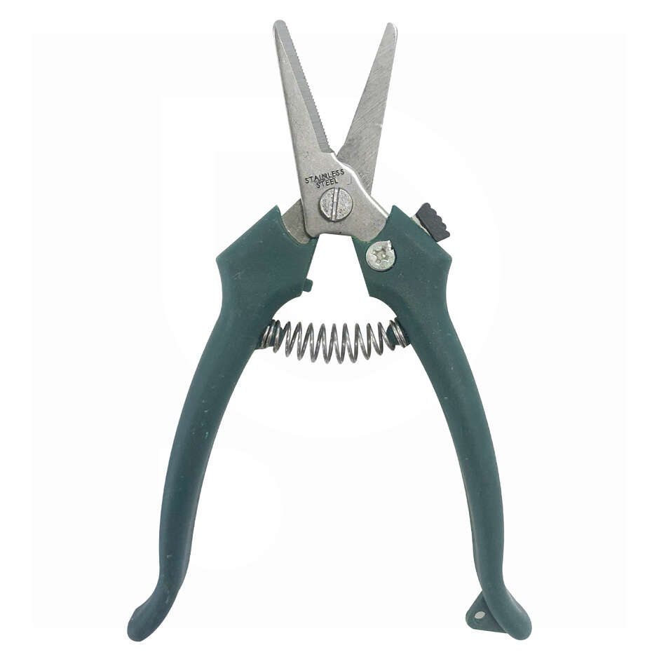 Pruning shear for grape harvest and garden