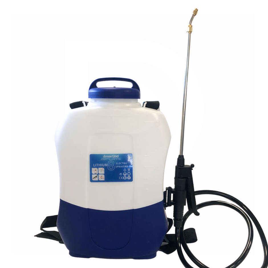 Pulverizador de mochila eléctrico Litio 8- 12V - Batería 4Ah