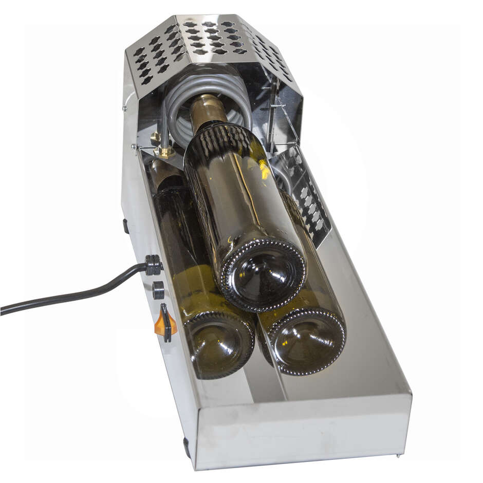 Pvc capsule stainless steel table-top heat shrinker