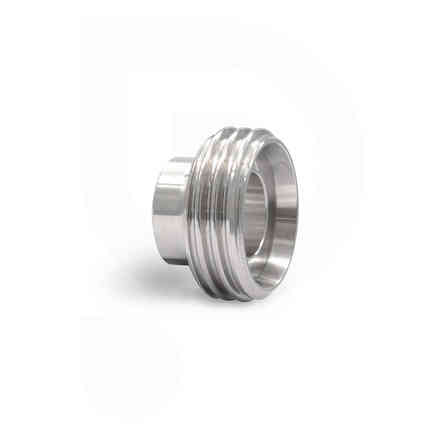 Raccord en acier inoxydable DIN 15 F X DN 15 à souder