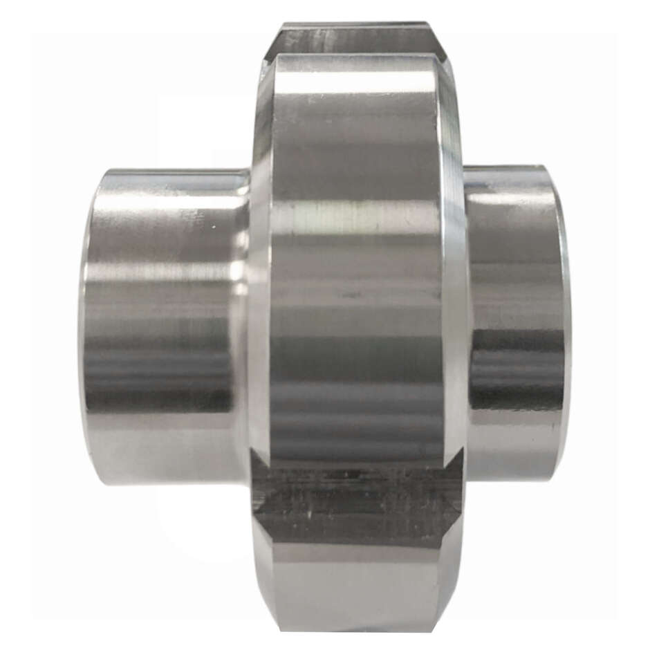 Raccordo a tre pezzi inox DIN50 a saldare