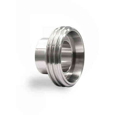 Raccordo inox DIN 20 F a saldare