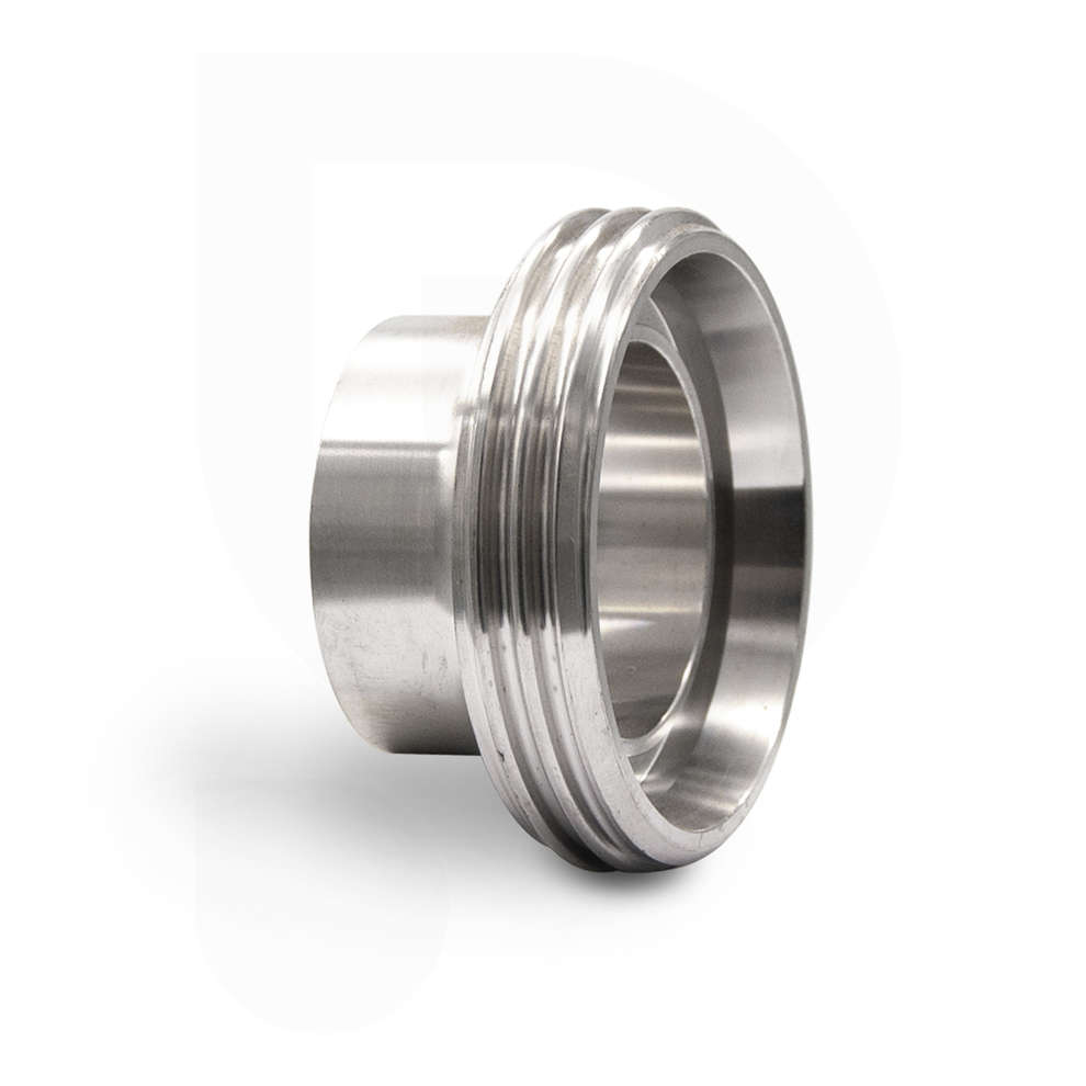 Raccordo inox DIN 40 F a saldare 