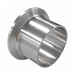 Racor de acero inoxidable CLAMP 1"1/2 de soldadura