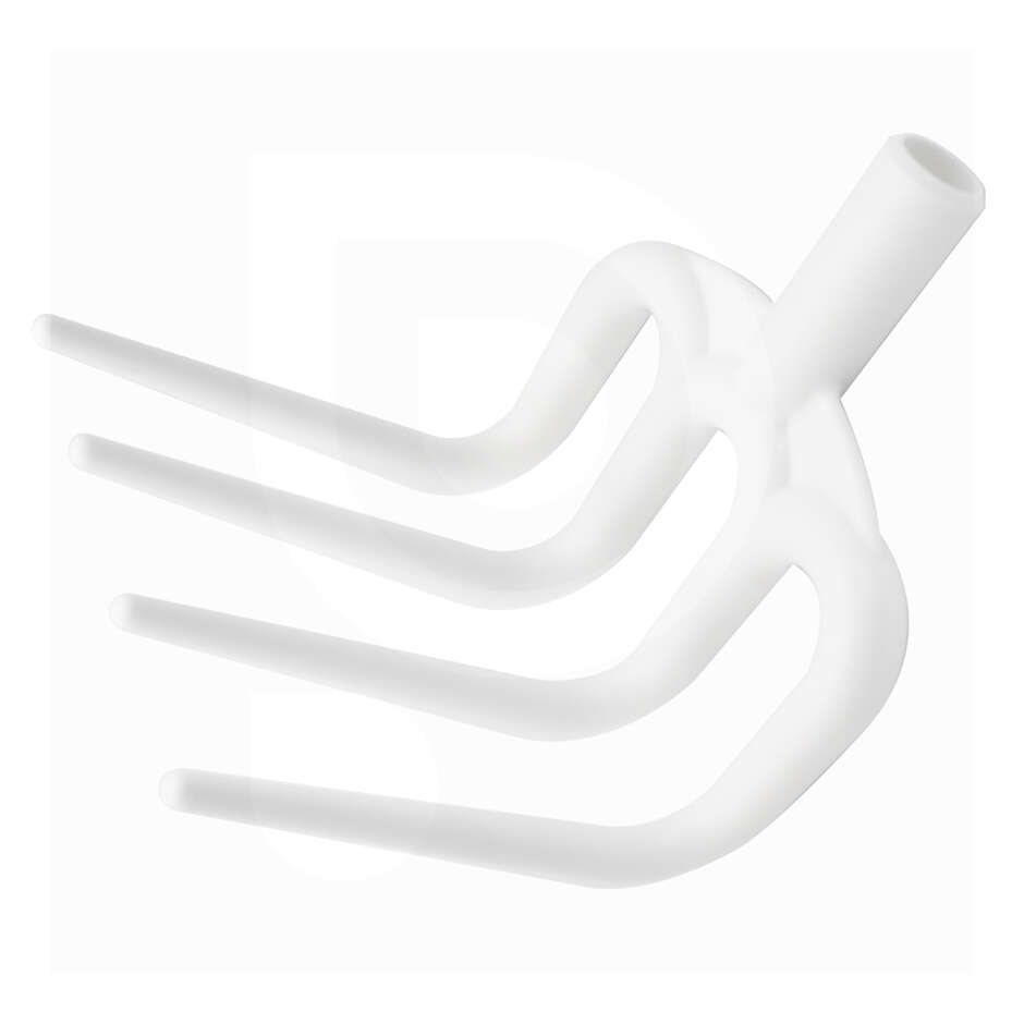 Rastrello alimentare bianco 20 cm