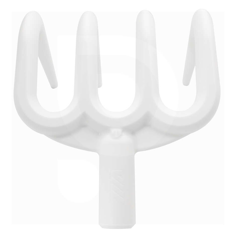 Rastrello alimentare bianco 20 cm