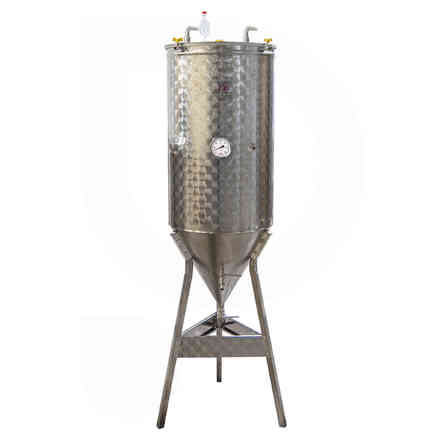 Refrigerated conical trunk beer fermenter 60° 200 L