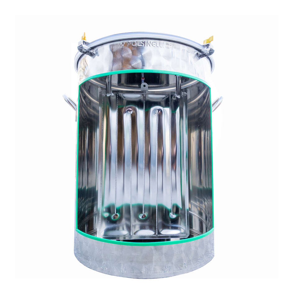 Refrigerated conical trunk beer fermenter 60° 75 L