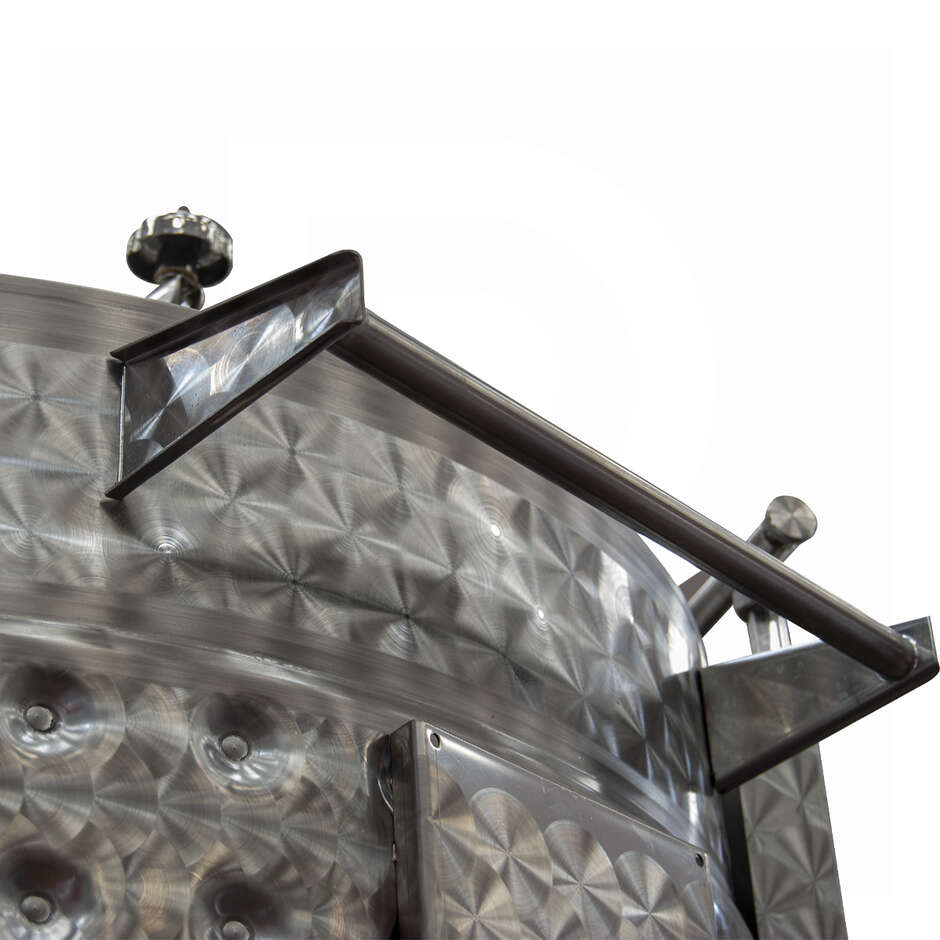 Refrigerated fermenter with conical 60° bottom 600 L