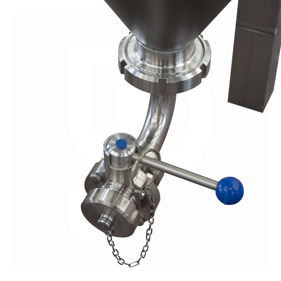 Refrigerated fermenter with conical 60° bottom 900 L