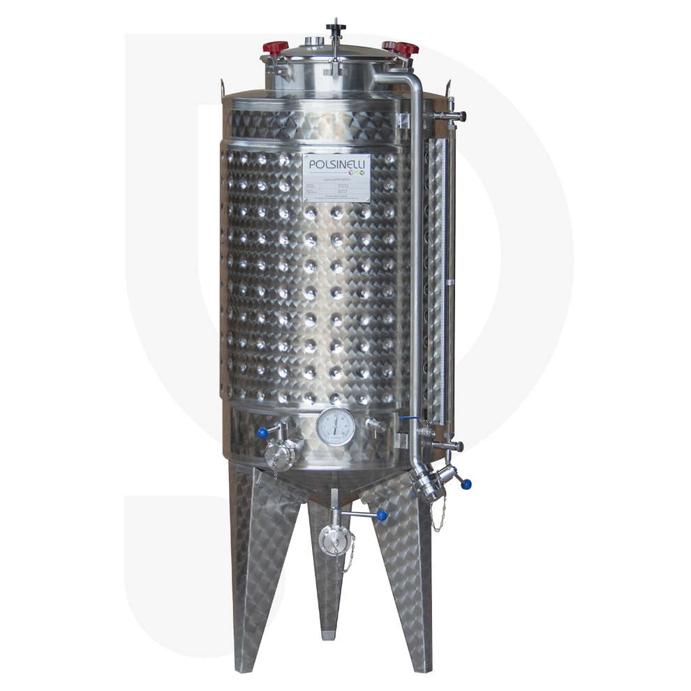 Refrigerated fermenter with conical bottom 350 L