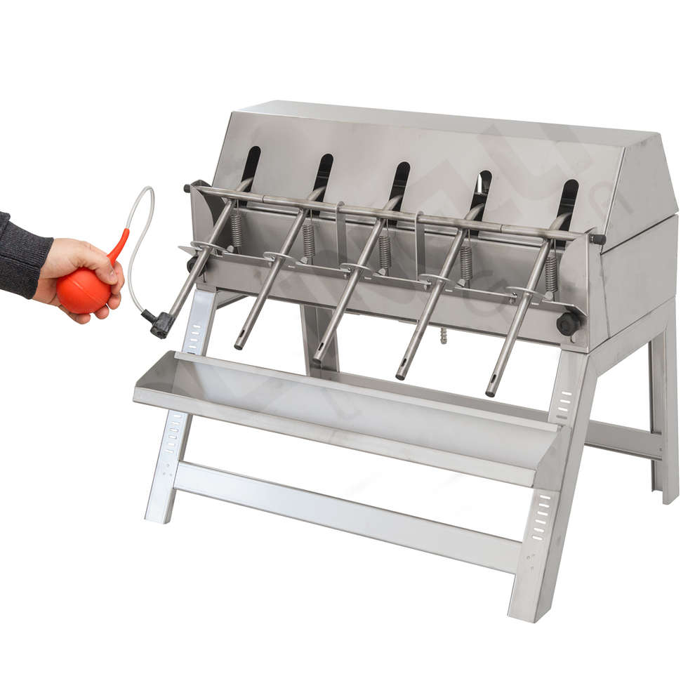 Remplisseuse à 5 siphons inox