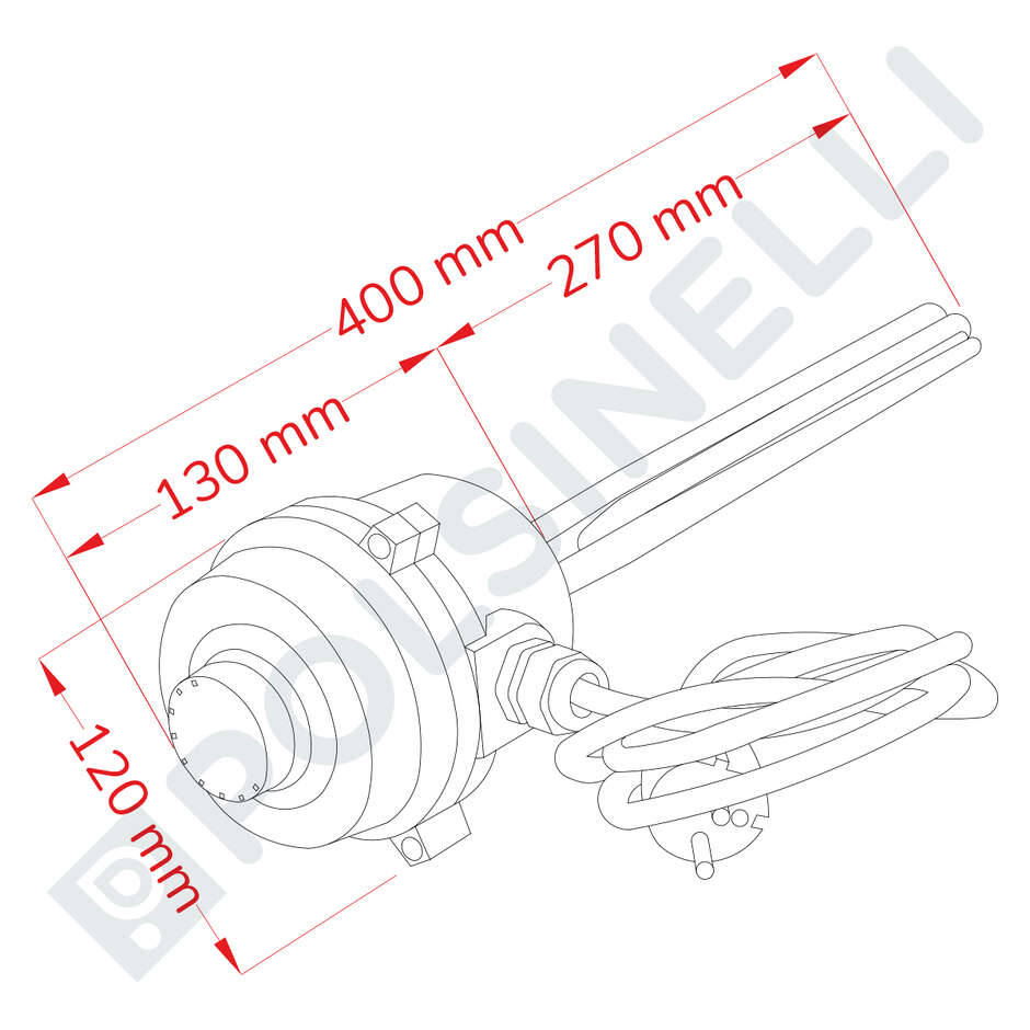 Resistance heater 2000 watts