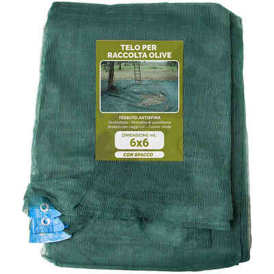 Rete per Raccolta Olive 6x6 con spacco