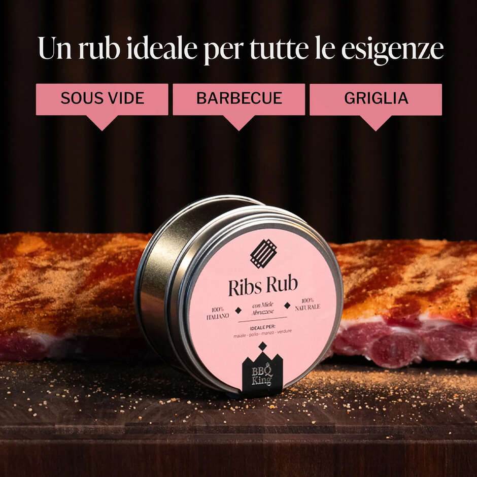Ribs Rub (215 g) - BBQ-Gewürzmischung