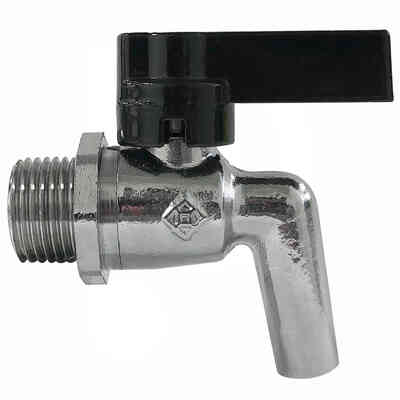 Robinet en laiton chromé 1/2"