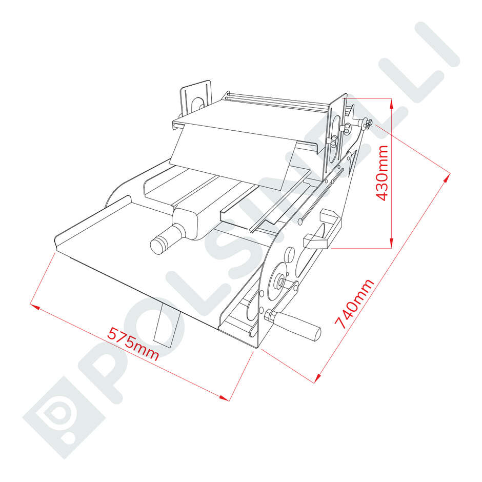 Rotuladora manual ETI 06
