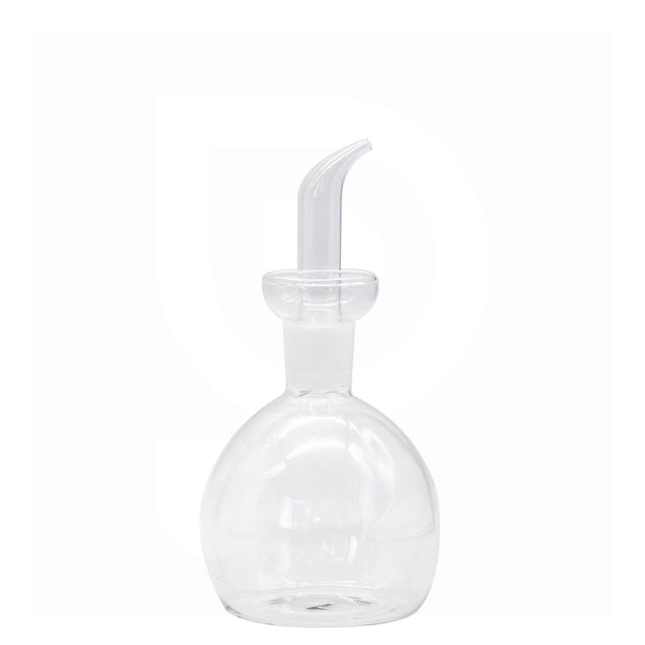 Rounded glass oil jug 500 ml Olive oil Polsinelli Enologia