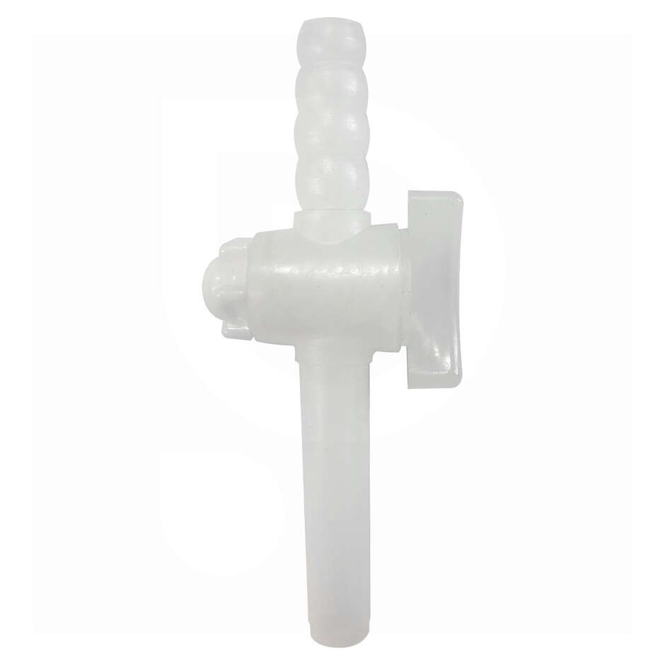 Rubinetto a farfalla E4 per travasatore a soffio