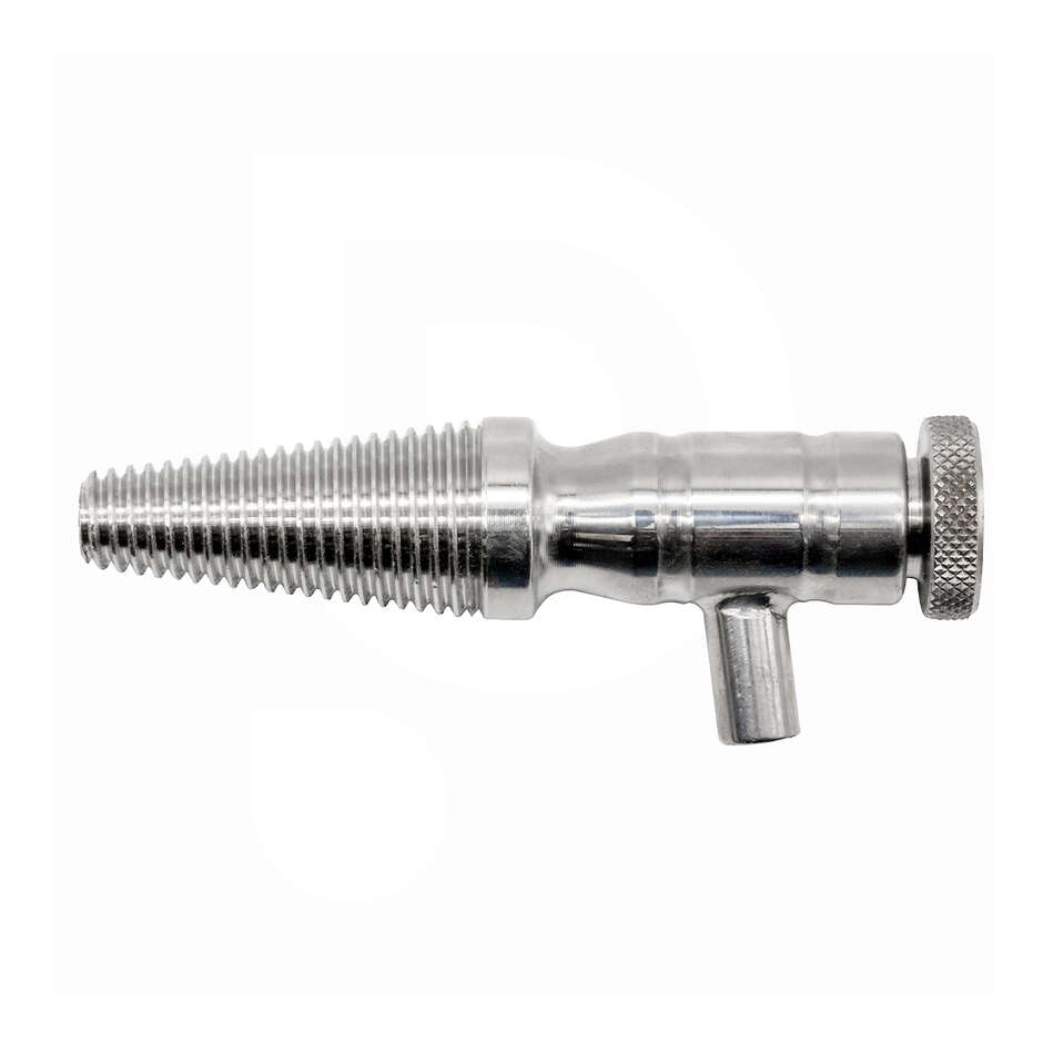 Rubinetto assaggiavino inox mini per botti in legno