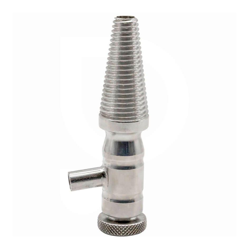 Rubinetto assaggiavino inox mini per botti in legno