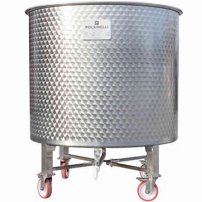 Réservoir inox avec roues de 1000 L