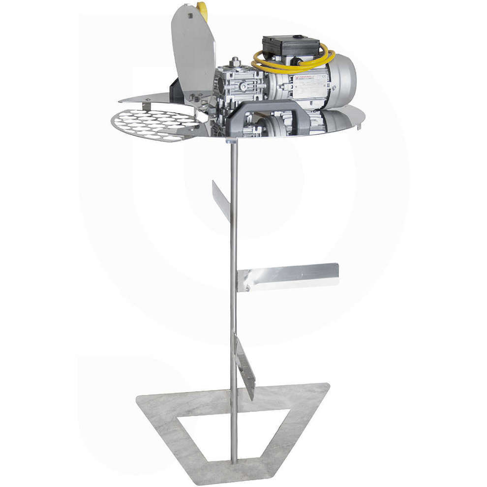 Réservoir motorisé en acier inoxydable tronconique 60° 100 L