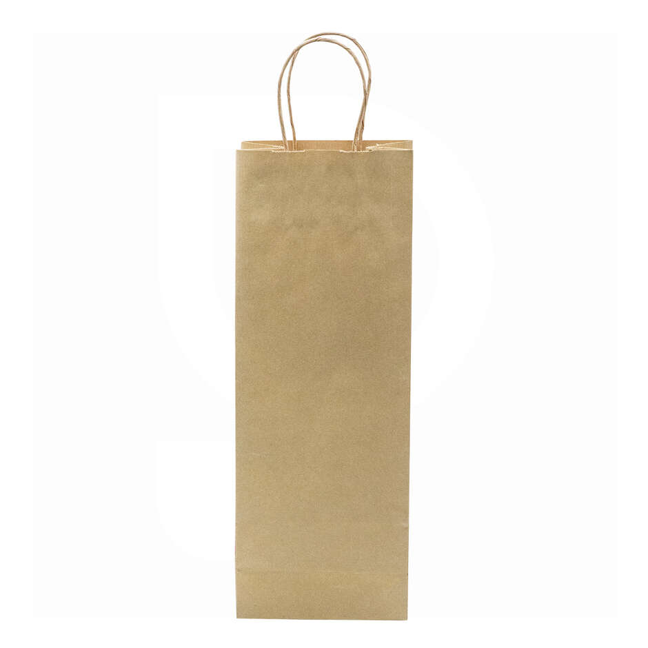 Sac avec cordon pour 1 bouteille Havane (25 pièces)