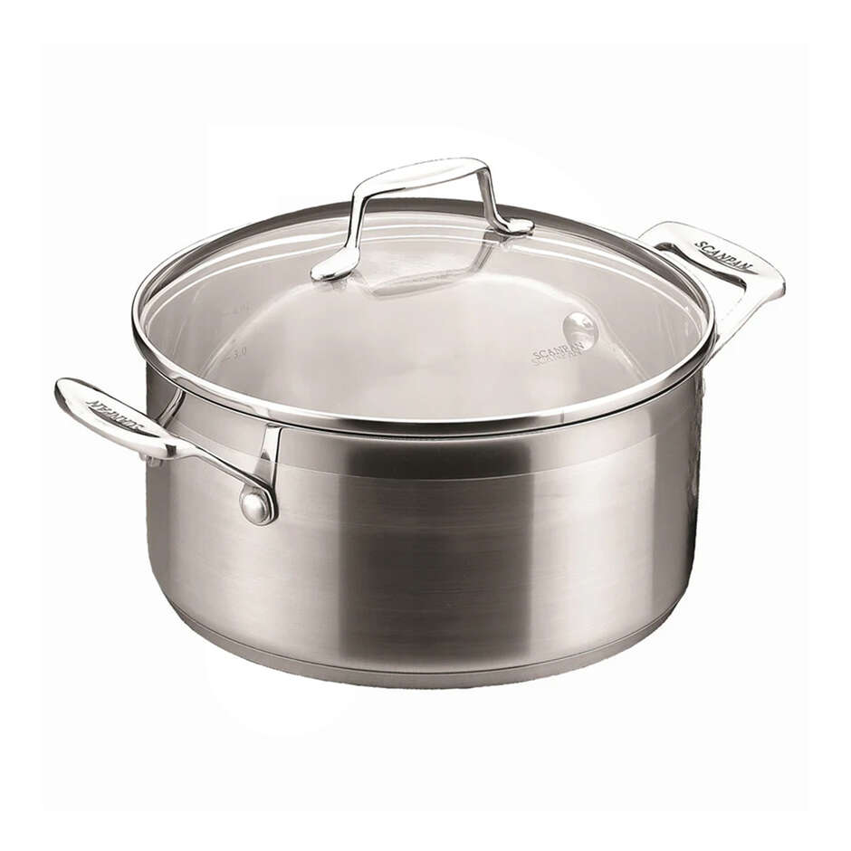 Scanpan Impact Casserole with Glass Lid Ø20 cm