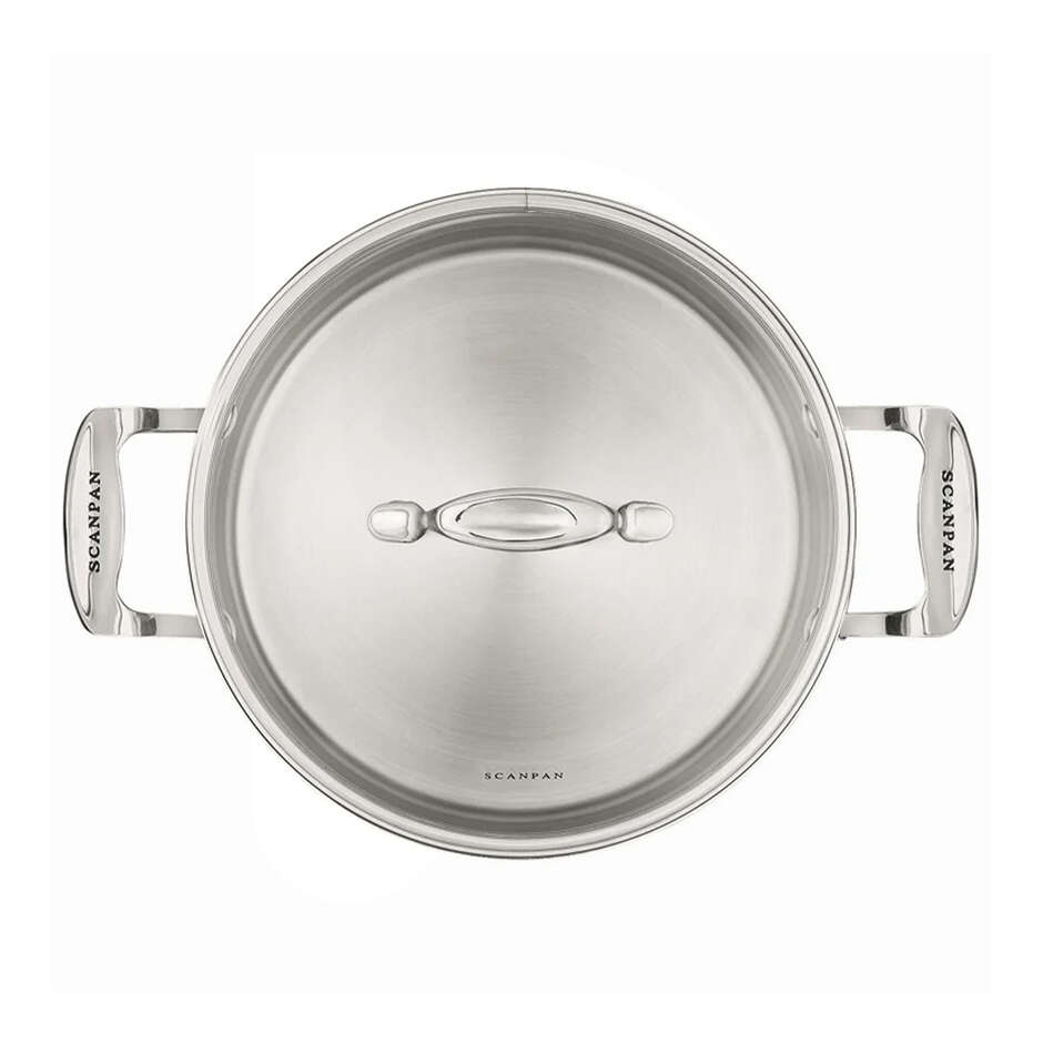 Scanpan Impact Kasserolle mit Glasdeckel Ø24 cm