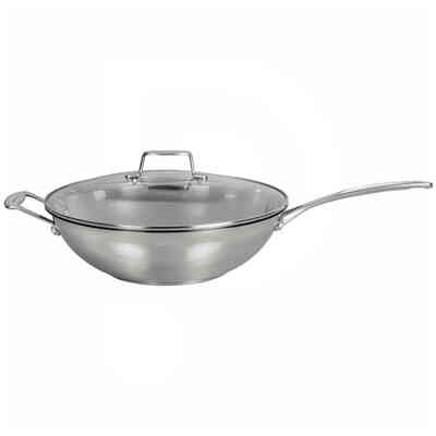 Scanpan Impact Wok mit Glasdeckel Ø32 cm