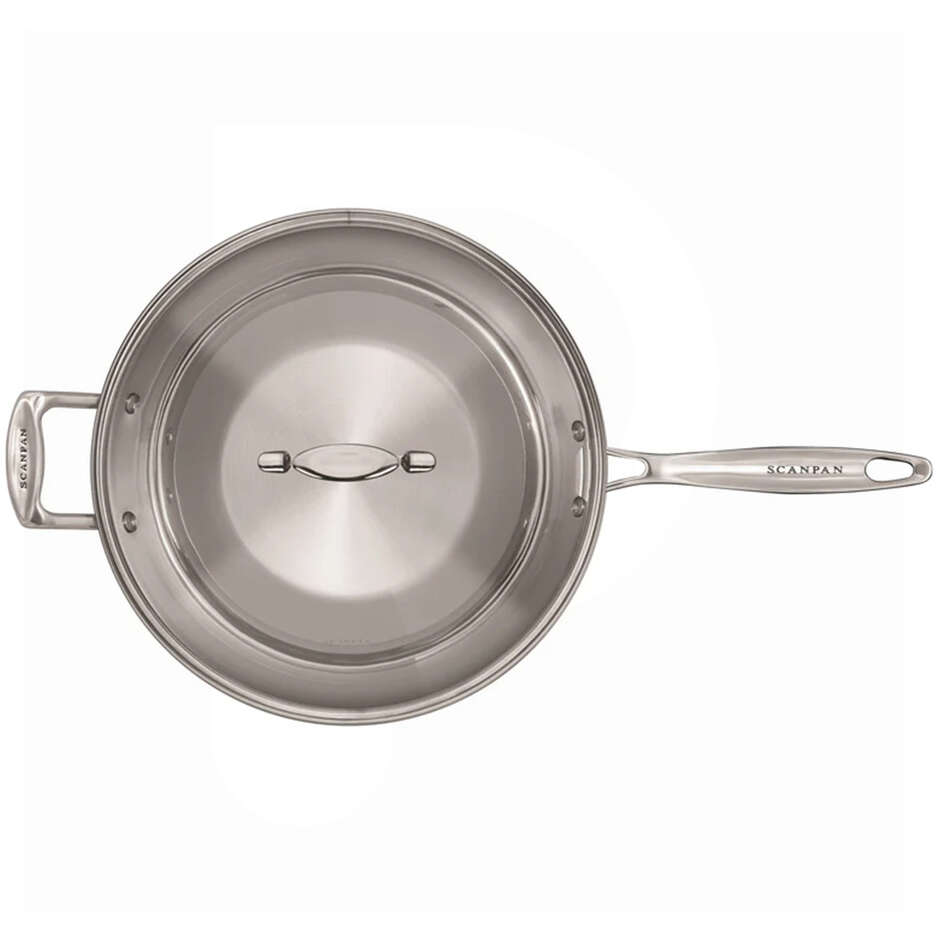 Scanpan Impact Wok with Glass Lid Ø32 cm