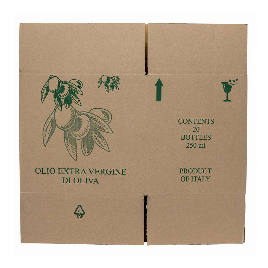 Schachtel für 20 Flaschen Marasca von 250 mL (St.10)