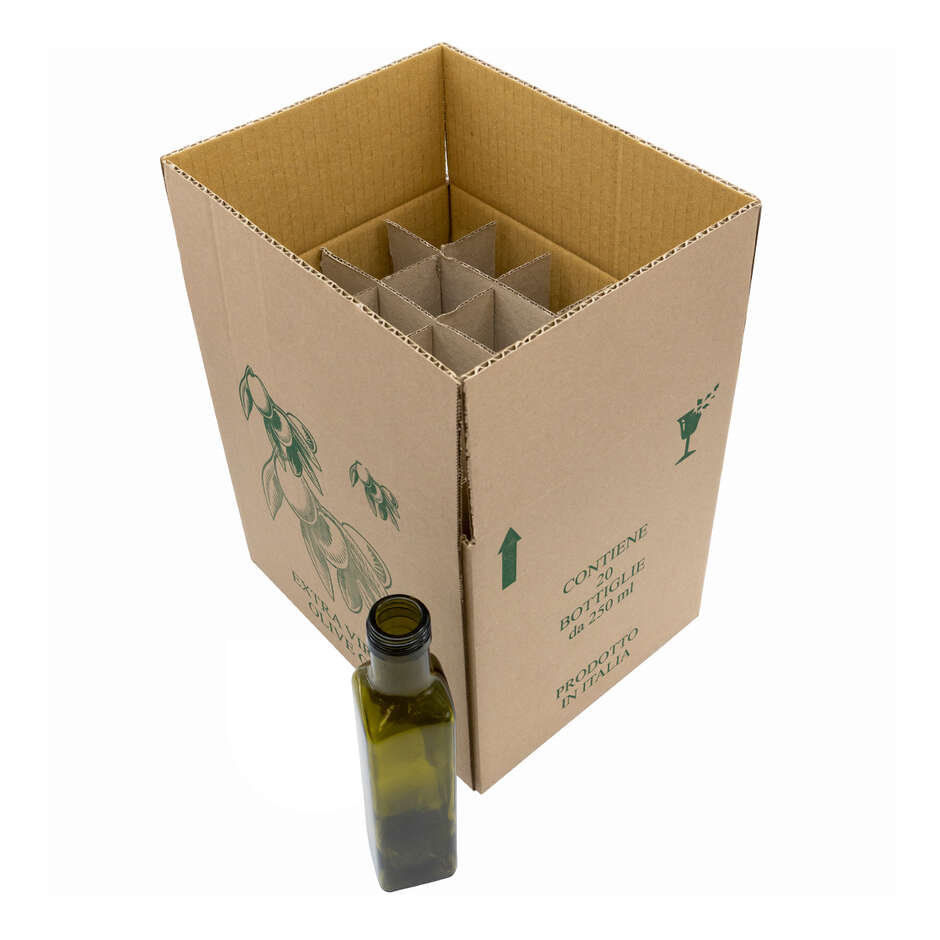 Schachtel für 20 Flaschen Marasca von 250 mL (St.10)