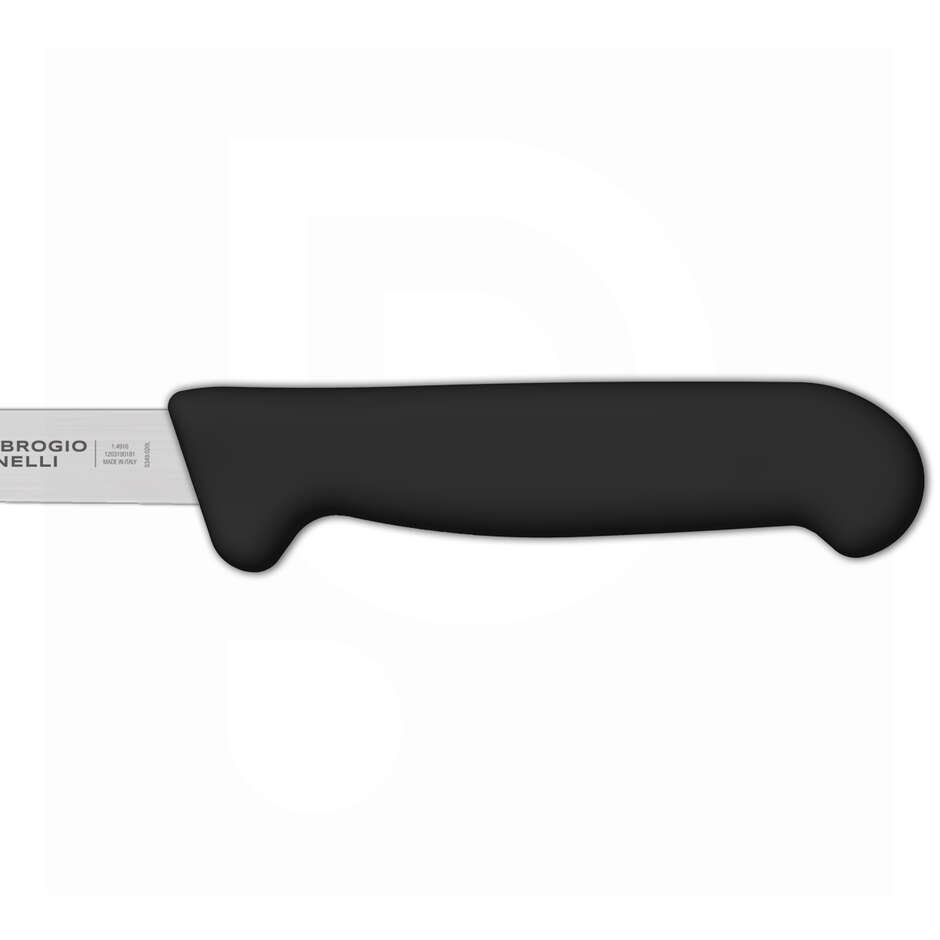 Schmales Schinkenmesser aus Edelstahl - 28 cm