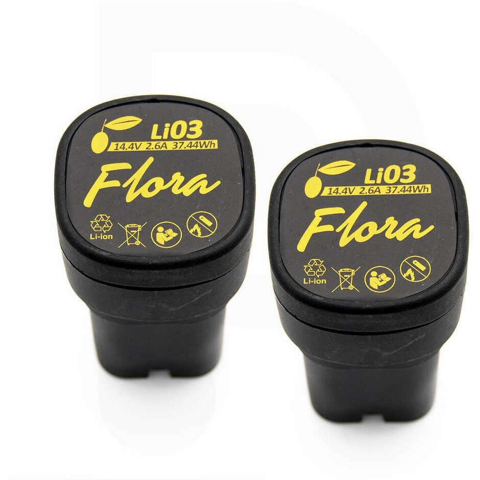 Schnurlose Gartenschere Flora PCP100A mit 2 Agritec-Batterien