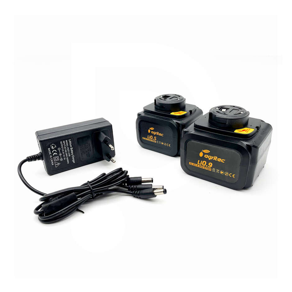 Schnurlose Gartenschere Flora PCP150A mit 2 Agritec-Batterien