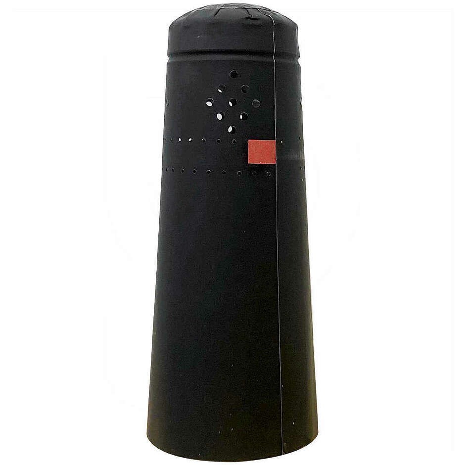 Schwarze Polylaminat-Kapsel (100 St)