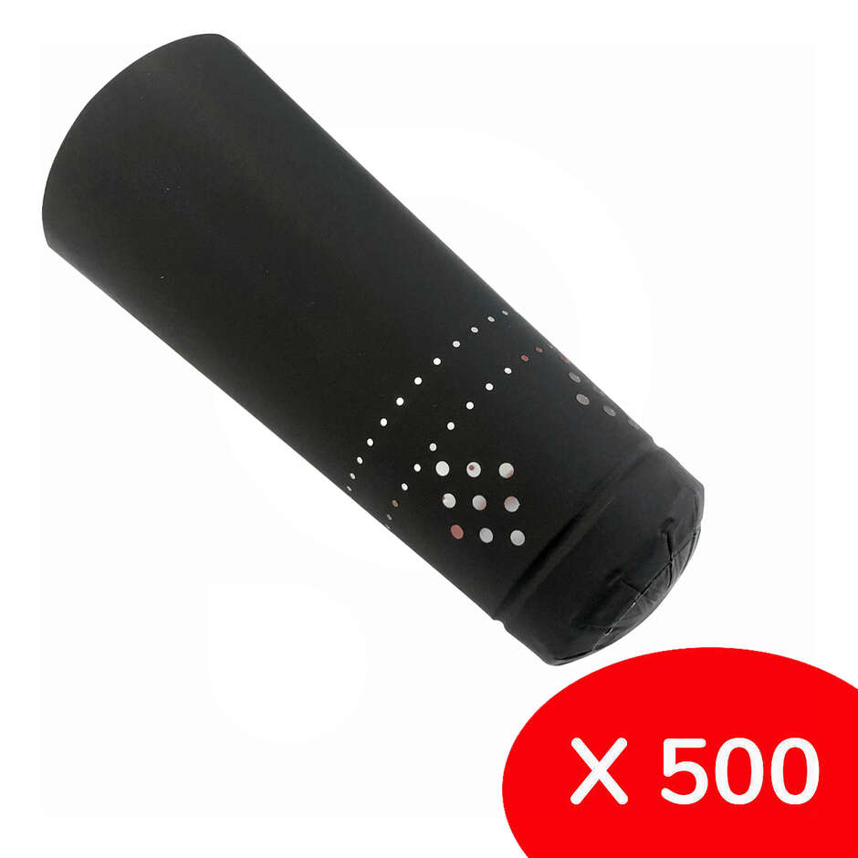 Schwarze Polylaminat-Kapsel (500 St)