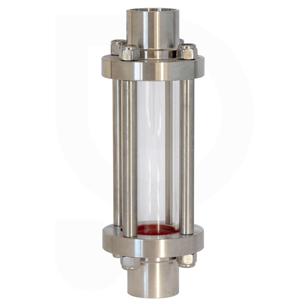 Schweißbar Sicht- Inspektionsglas aus Edelstahl Ø 25 