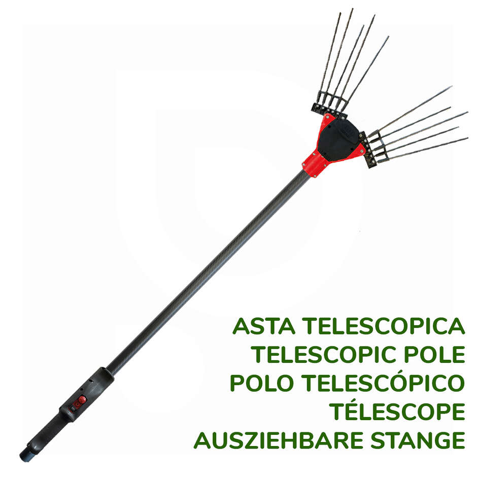 Agitador eléctrico Duetto Aima con varilla telescópica de carbono