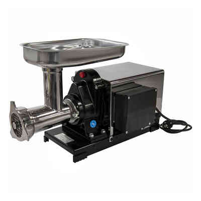 Semi-professional stainless steel electric meat mincer N. 22