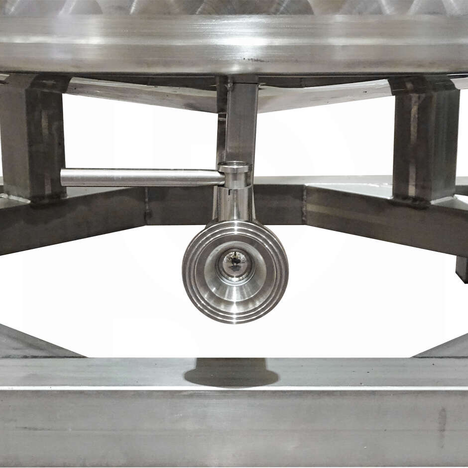 Serbatoio Inox 300 L Conico 10° Pallettizzabile