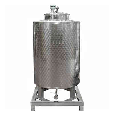 Serbatoio Inox 500 L Conico 10° Pallettizzabile