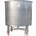 Serbatoio inox con ruote 1000 L