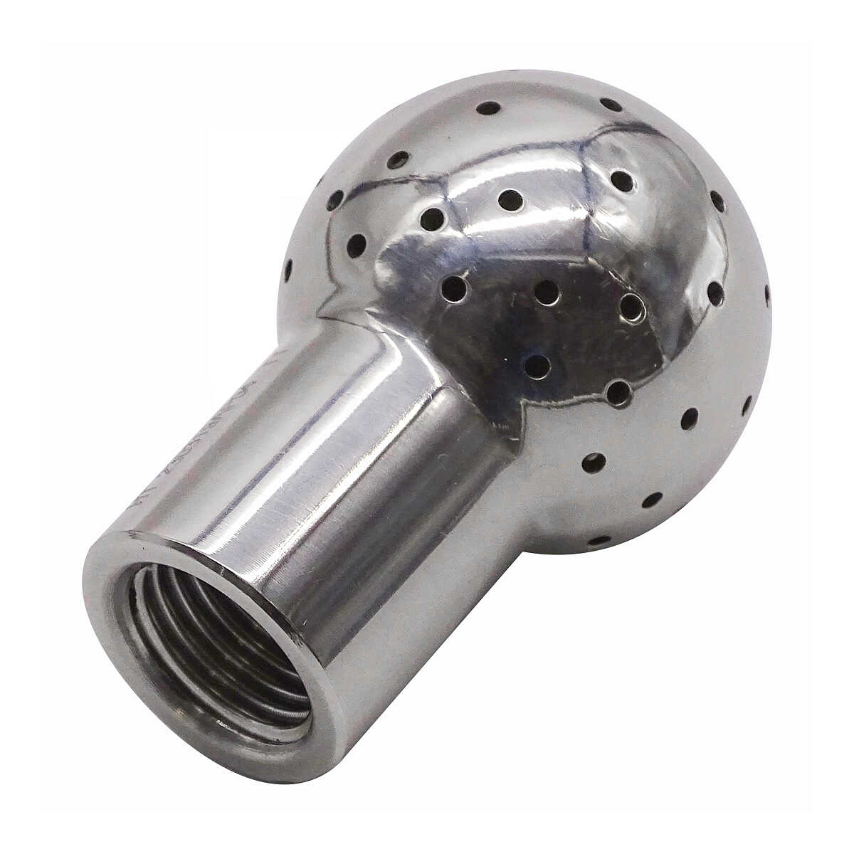 QiiMii Sfera Rotante Per Pulizia In Acciaio Inox 304, Attacco 1/2" Femmina, Diametro 40mm, Raggio Pulizia 0,5-1,5m, CIP - 3