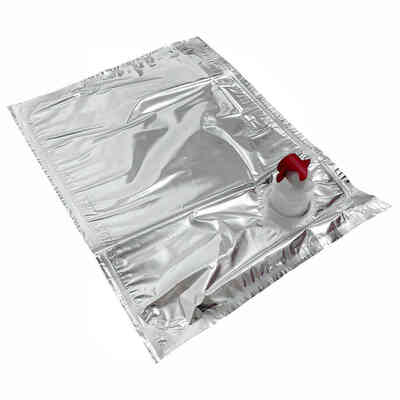 Silberne Beutel für 5 L Bag-in-Box WEIN (50 Stück)